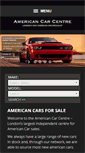 Mobile Screenshot of americancarcentre.com